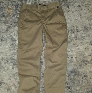 Vans Boy's Khaki Chinos 25" Waist Size 10
